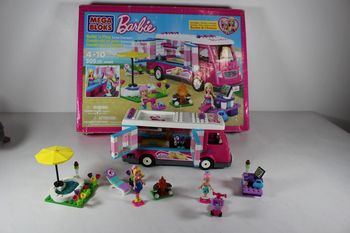 Megabloks Barbie Caravane de Luxe (manque 2 pièces)