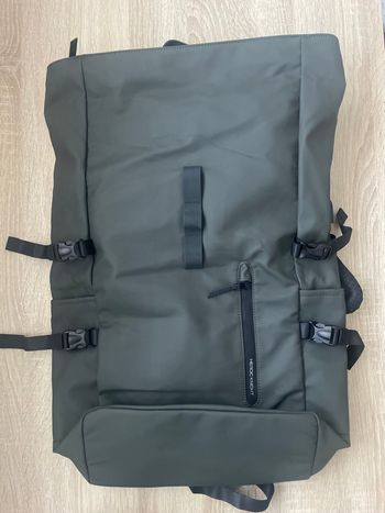 🟢NEUF🔵 Sac à Dos HK Rolltop 27L Imperméable pour Ordinateur Portable avec Port USB – Vert