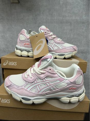 Asics gel Nyc rose blanc 37