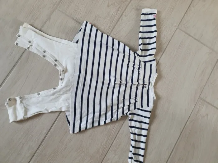 Ensemble fille Petit Bateau 6 mois - photo numéro 4