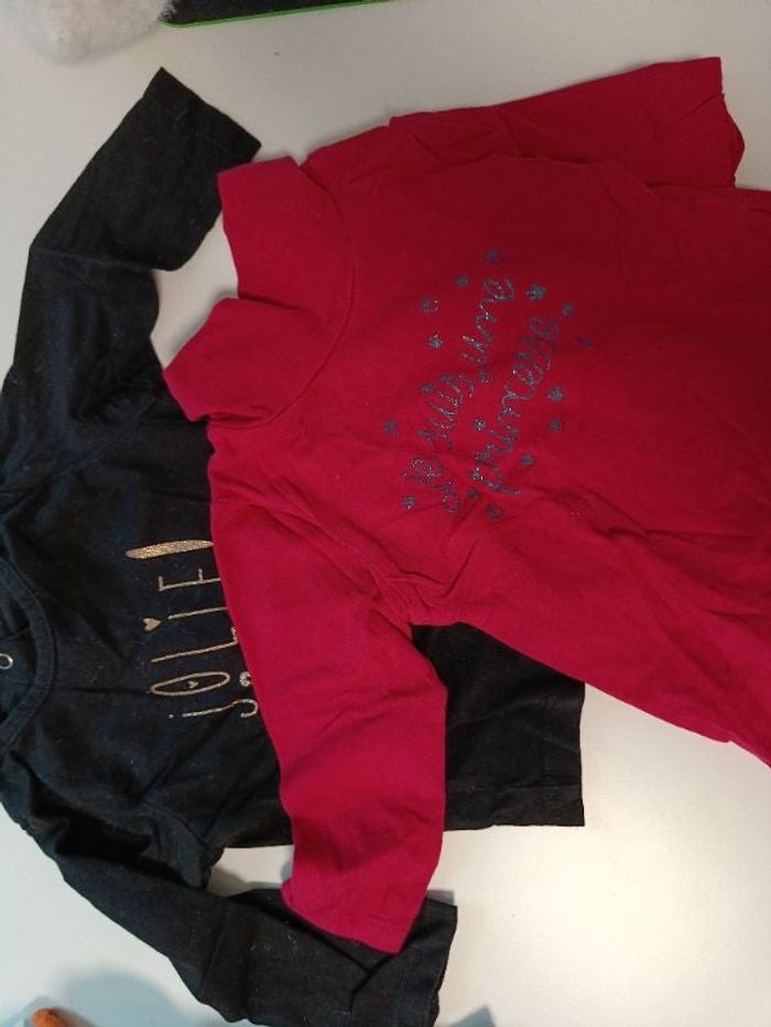 Lot 2 tee shirt manche longue TAO