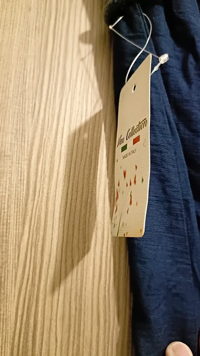 Pantalon jambes larges élastique a la taille - photo numéro 4