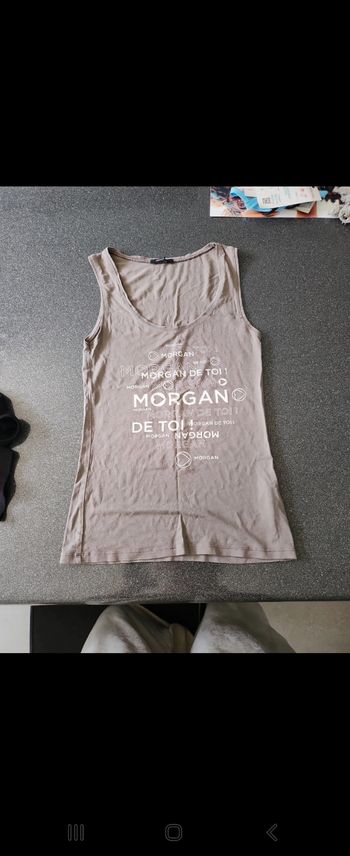 Débardeur Morgan marron