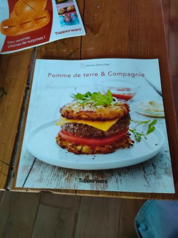 Livre tupperware pomme de terre et compagnie