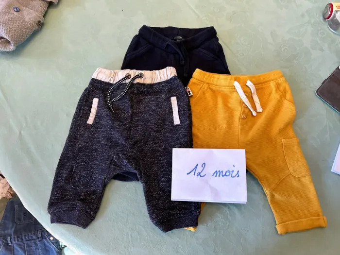 Lot de 3 bas de jogging Kiabi - 12 mois
