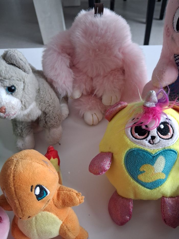 Lots de 9 peluches assorties - photo numéro 5