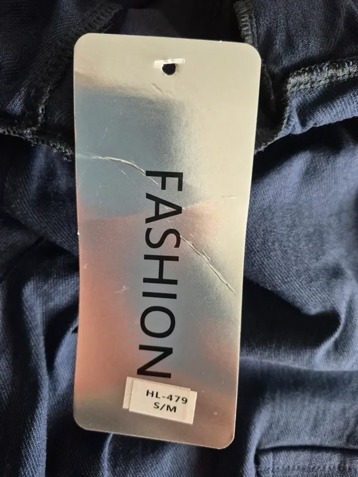 Pantalon bleu Marine Femme Taille S/M - photo numéro 3