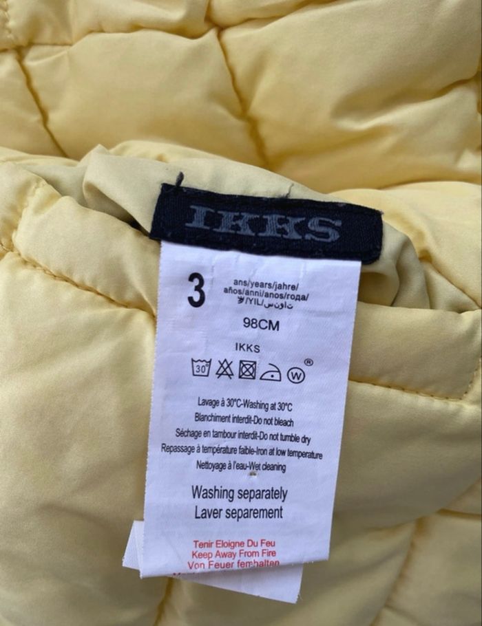 Manteau ikks fille 3 ans - photo numéro 4