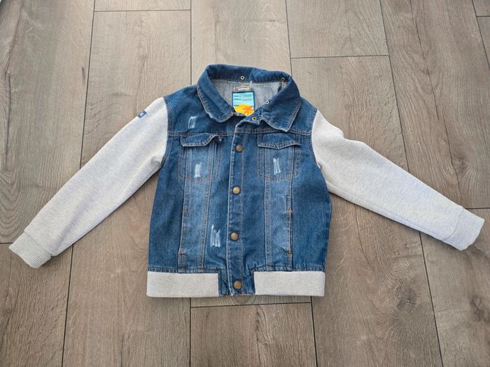 Veste en jean et tissu Orchestra 10 ans