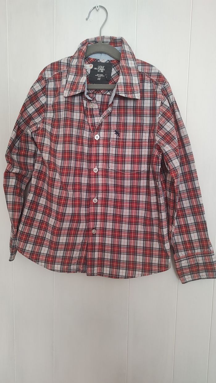 Chemise à carreaux H&M – 8/9 ans - photo numéro 1