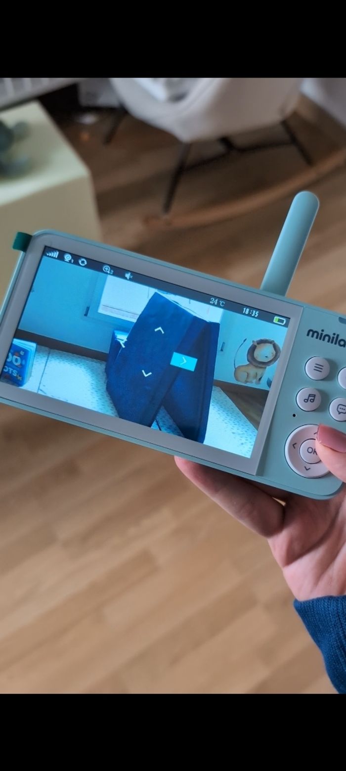 Babyphone video caméra neuf miniland 5 hd - photo numéro 9