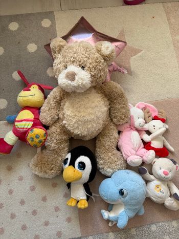 Lot peluches 