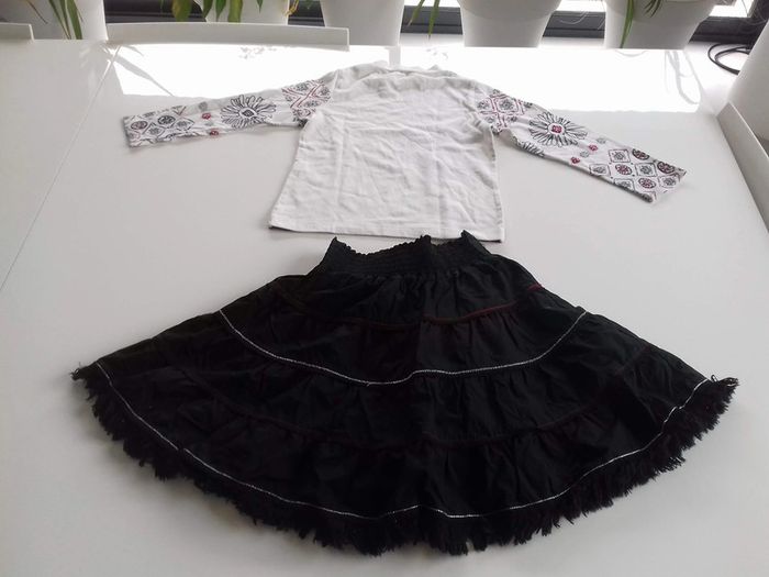 Ensemble 4 ans Catimini Jupe et haut ML - photo numéro 5