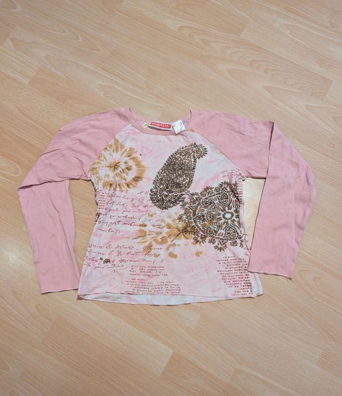 Haut manches longues 100% coton