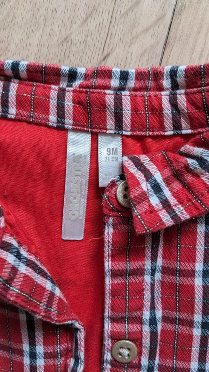 Robe rouge et Noire Orchestra 9 Mois - photo numéro 2