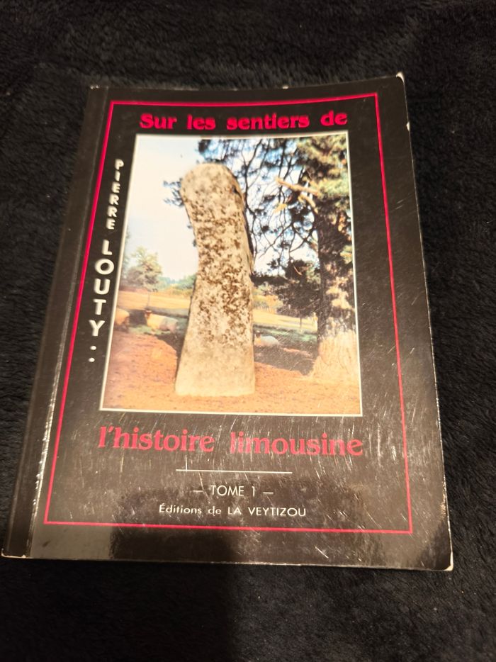 Livre sur les sentiers de l'histoire limousine