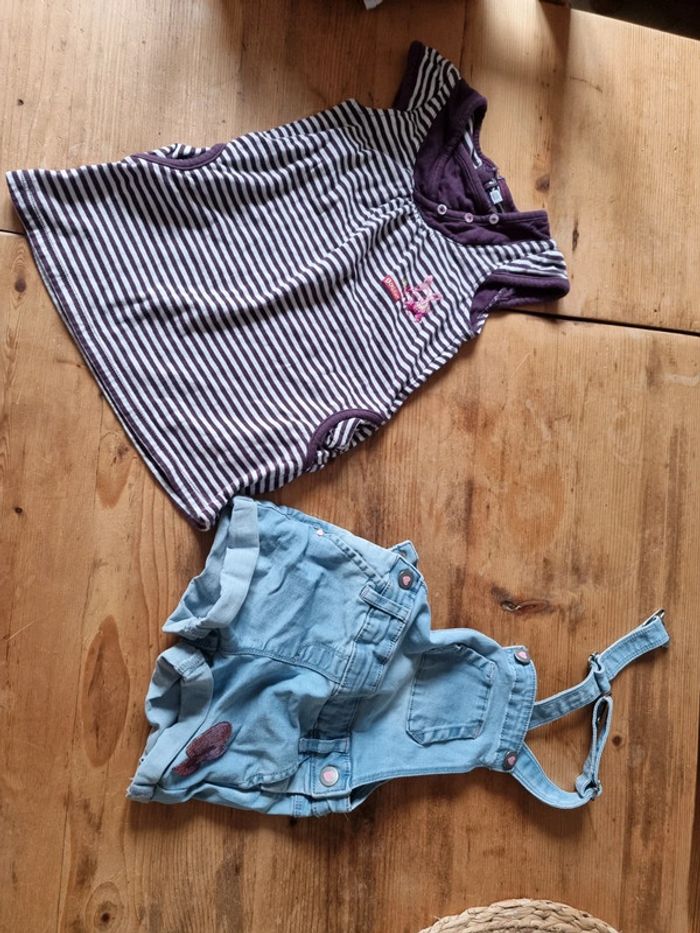 1 robe et 1 salopette