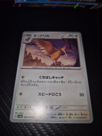 Carte Pokémon Japonaise