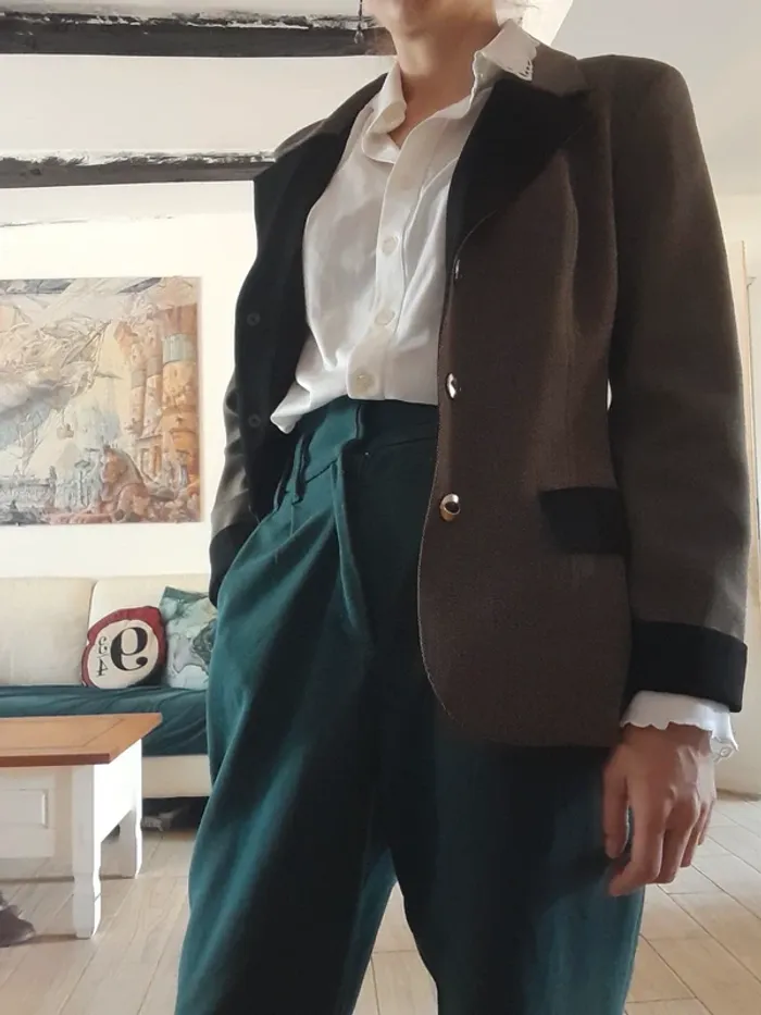 Veste vintage fabrication française🇨🇵 - photo numéro 2