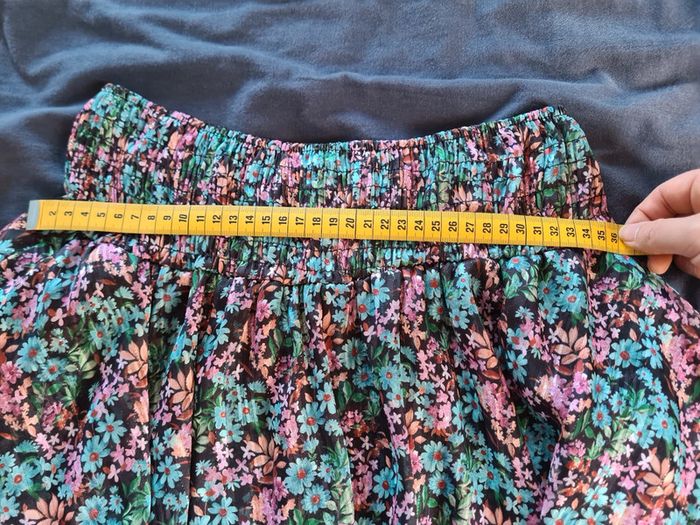 Jupe fleurie à volants - Taille unique - photo numéro 7