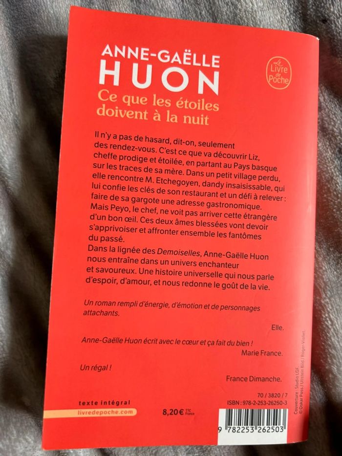 Livre ce que les toiles doivent à la nuit - Anne-Gaelle Huon - photo numéro 2