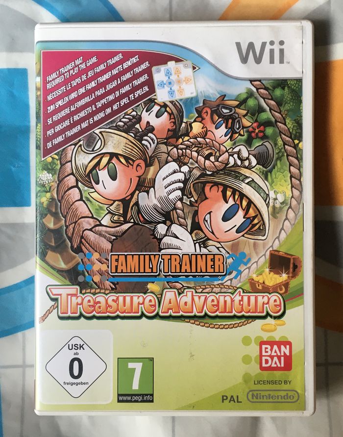 Jeu Nintendo Wii Family Trainer: Treasure Adventure - photo numéro 1