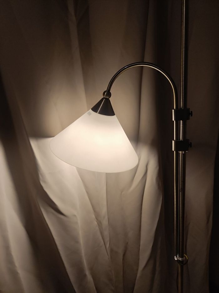 Lampadaire ancien doré - photo numéro 4