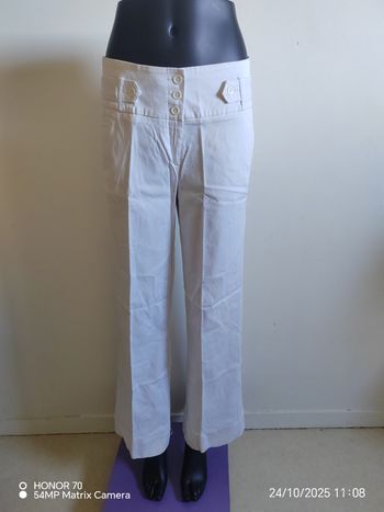 Pantalon jambes larges