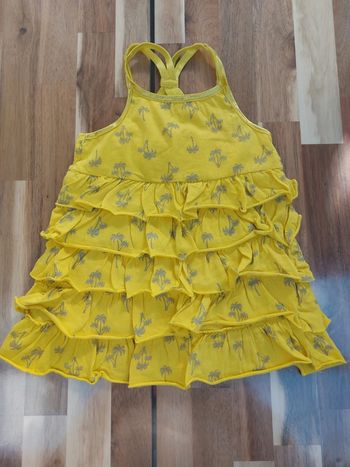 Robe d été jaune