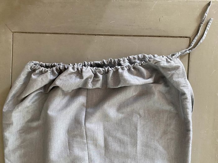 Jupe longue La City gris bleu clair taille 36 - photo numéro 15