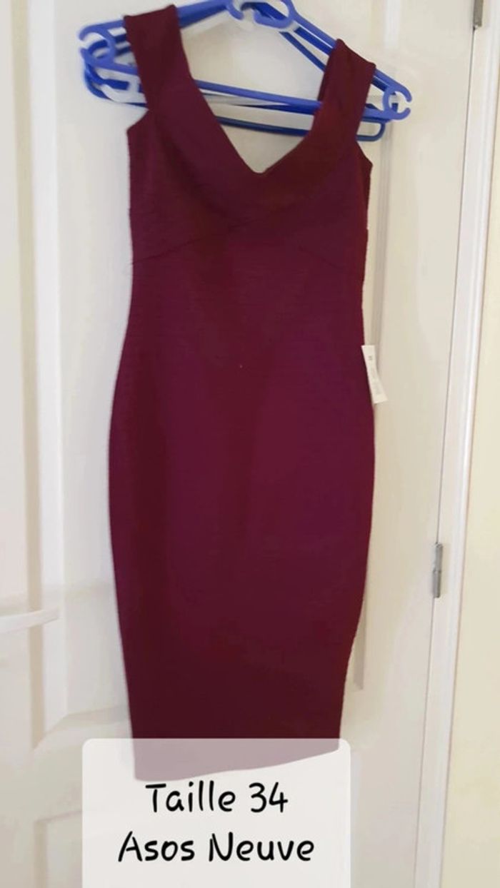 Belle robe fourreaux 34 Asos Neuve