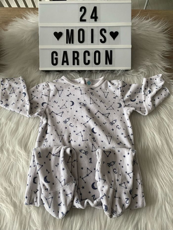 Pyjama « velours » 24 mois