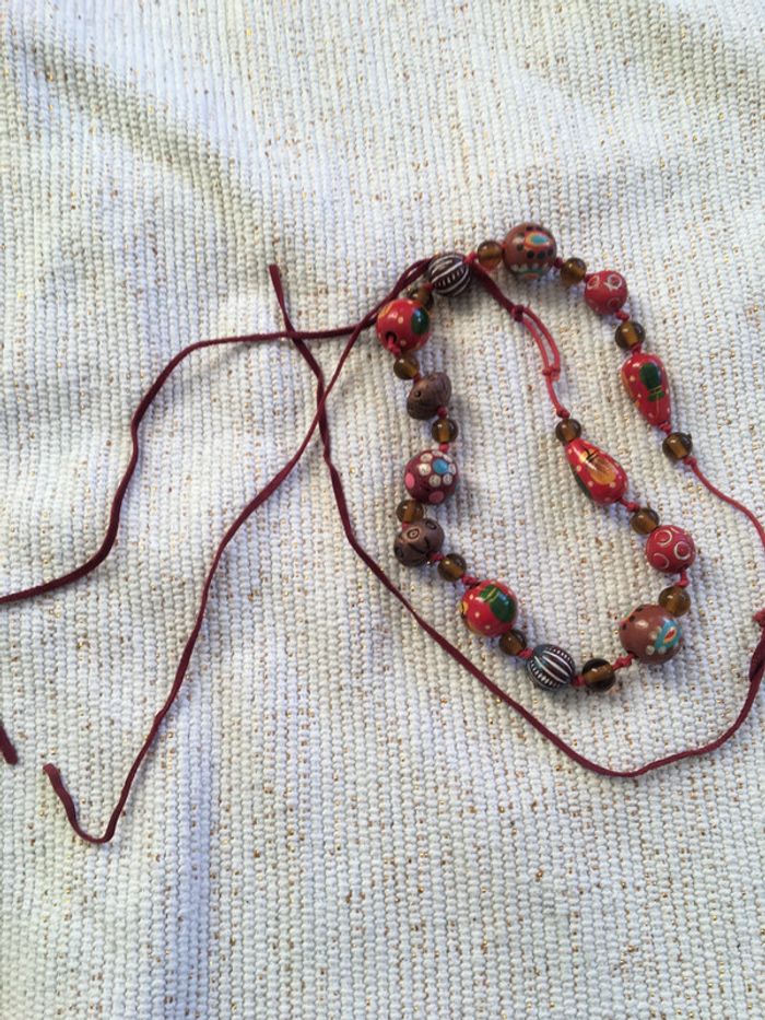 Collier à boules / sautoir - photo numéro 2