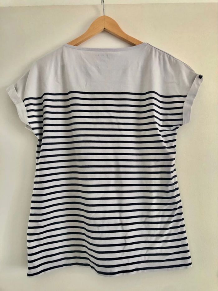 Tee shirt mariniere tribord décathlon taille L - photo numéro 2