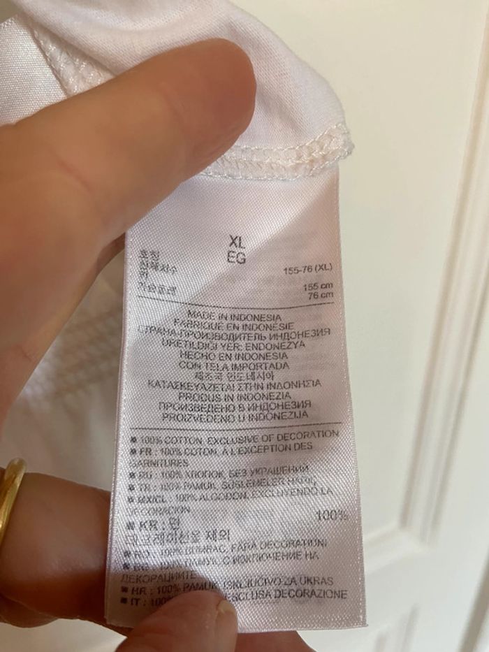 Blouse en jersey brodé Gap 12/13 ans - photo numéro 10