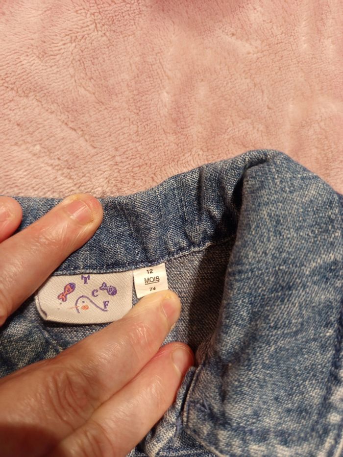 Veste en jeans, TCF, 12 mois - photo numéro 7