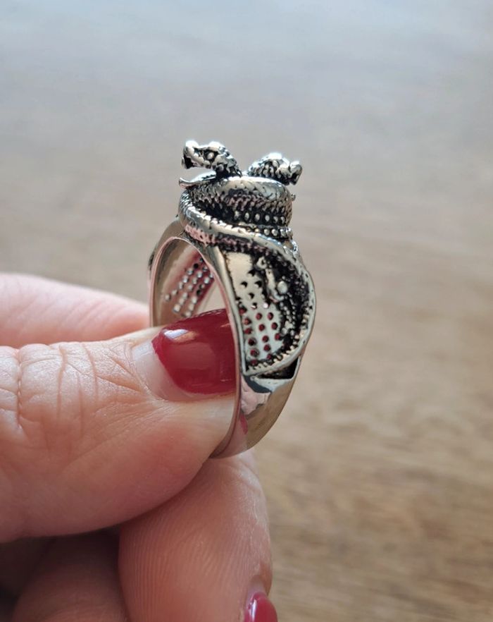 Bague homme serpents - photo numéro 5