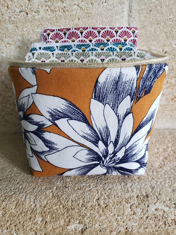 Lingettes/demaquillettes lavable et réutilisable - photo numéro 2