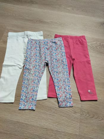 Lot de 3 legging fille 18 mois