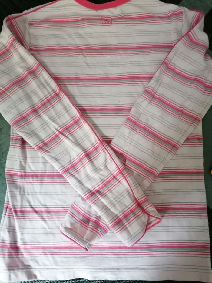 Tee-shirt manches longues fille 16ans Domyos tbe - photo numéro 3