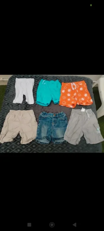 Lot short garçon
