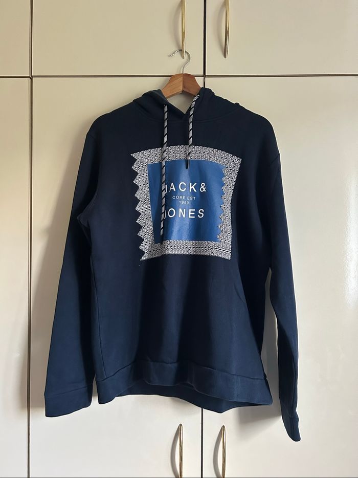Sweat-shirt bleu marine