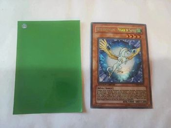 Carte Yu-Gi-Oh! Bête cristalline : pégase de saphir édition limitée ct04-fr002