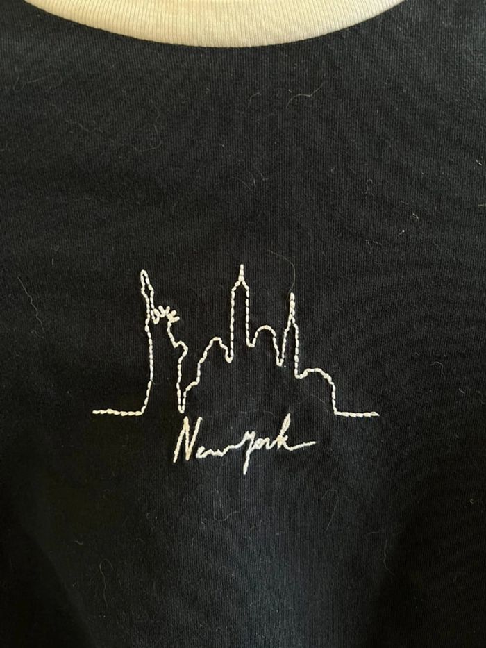 T shirt femme New York Bizzbee taille S Women t-shirt Maglietta donna Damen T-Shirt - photo numéro 2