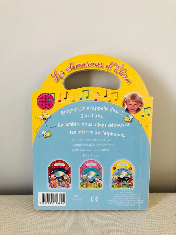 Livre alphabet avec poignée bébé enfant - photo numéro 2