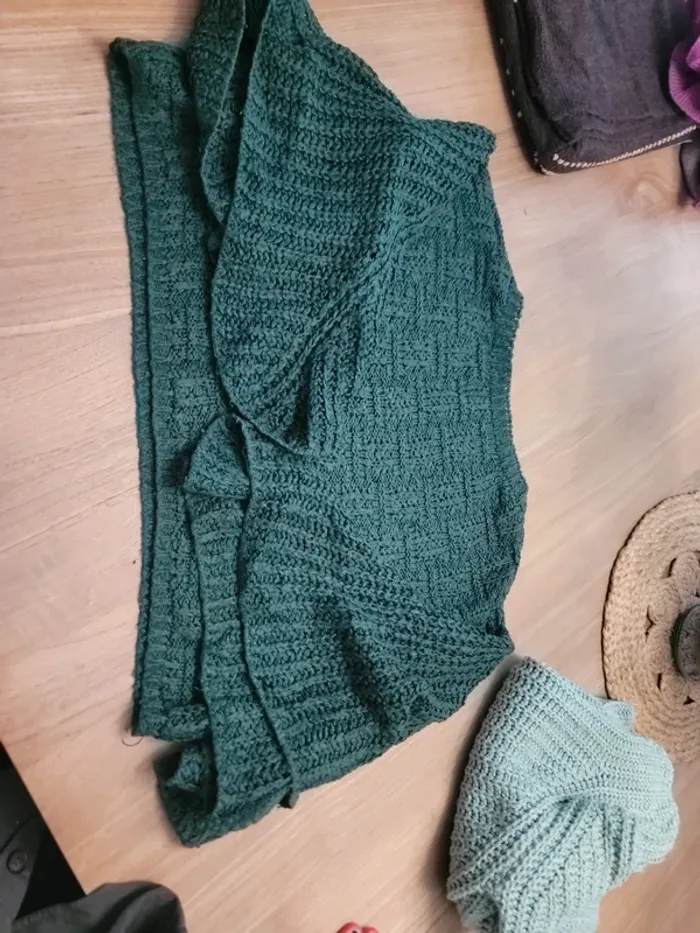 Lot de 2 pulls vert - photo numéro 5
