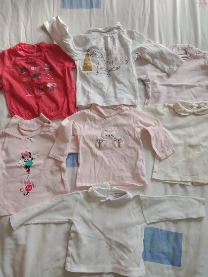 T shirt 6 mois col roulé