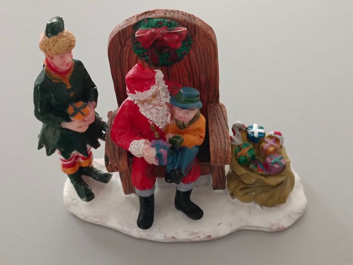 LEMAX Visite du Père Noël 62276 Accessoires pour village de Noël - photo numéro 9