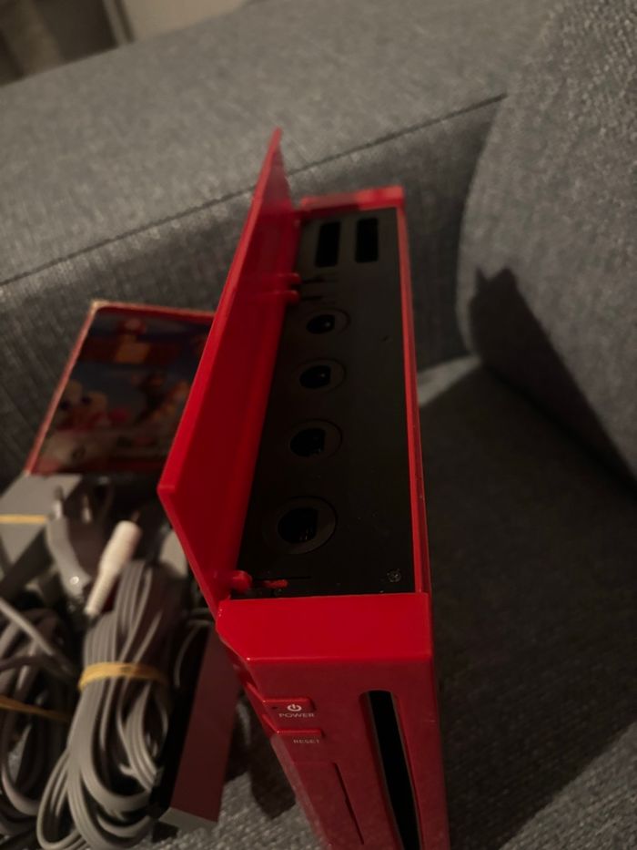 Console Nintendo Wii rouge édition super Mario Bros - photo numéro 2