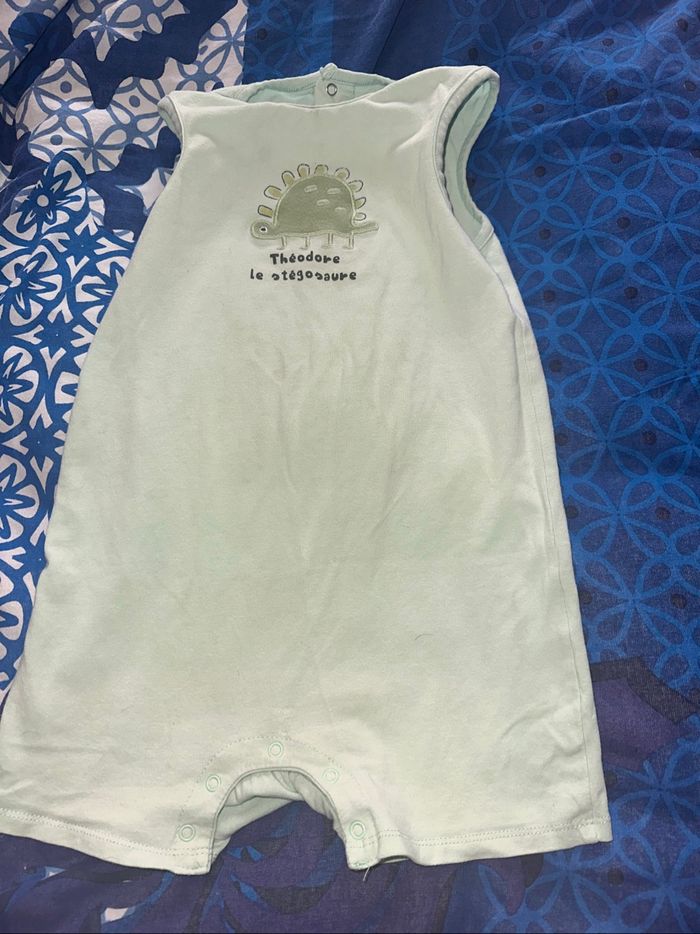 Lot combinaison short